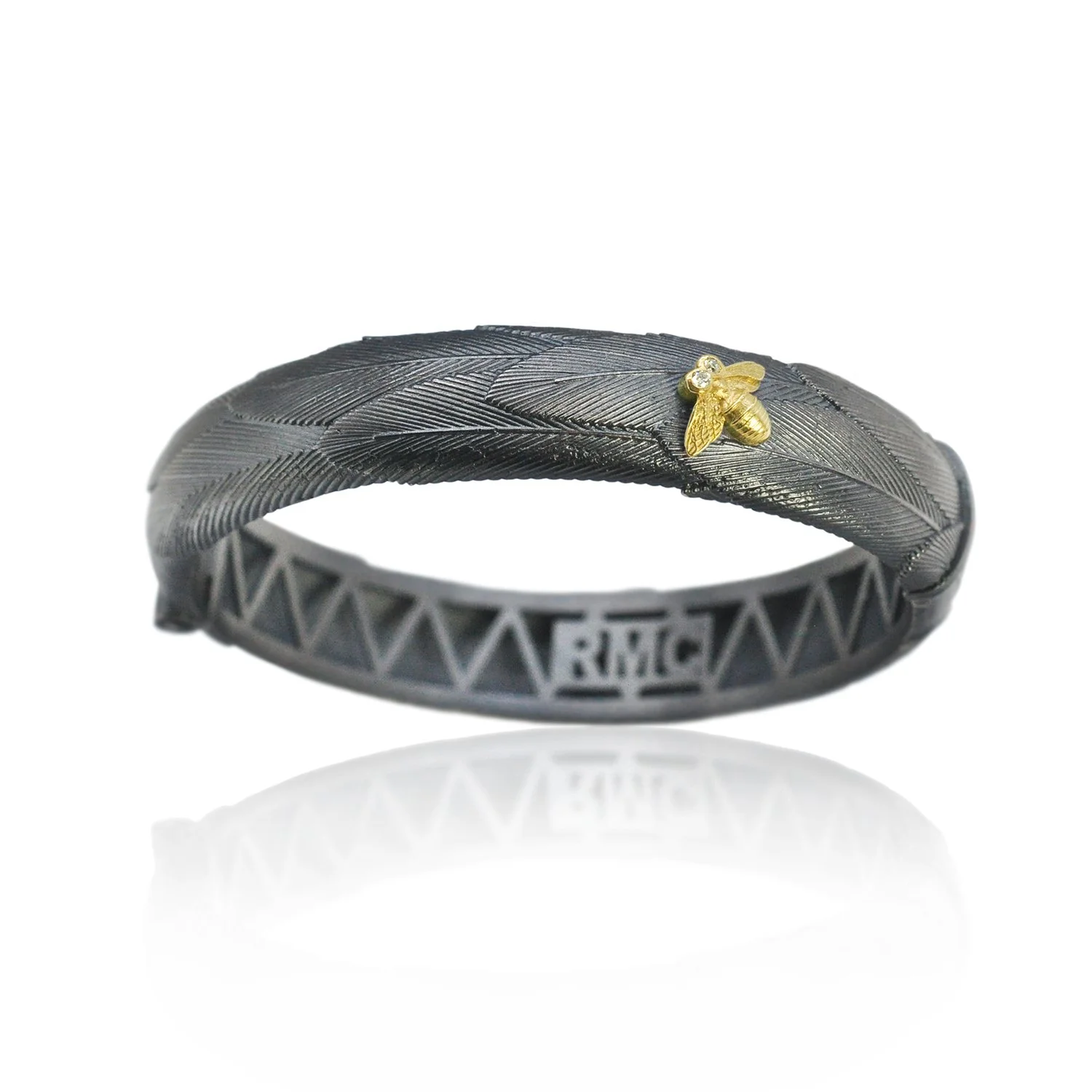 Hinged Feather Bracelets — Rebecca Myers Design